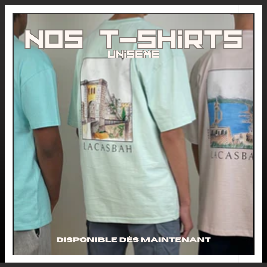 nos t-shirts unisexe 