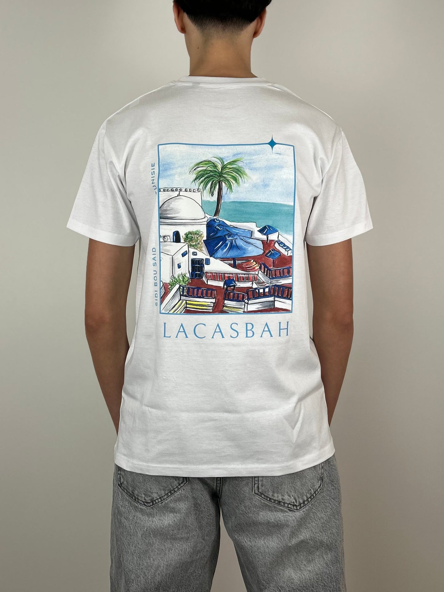 T-shirt Sidi Bou Said Tunisie