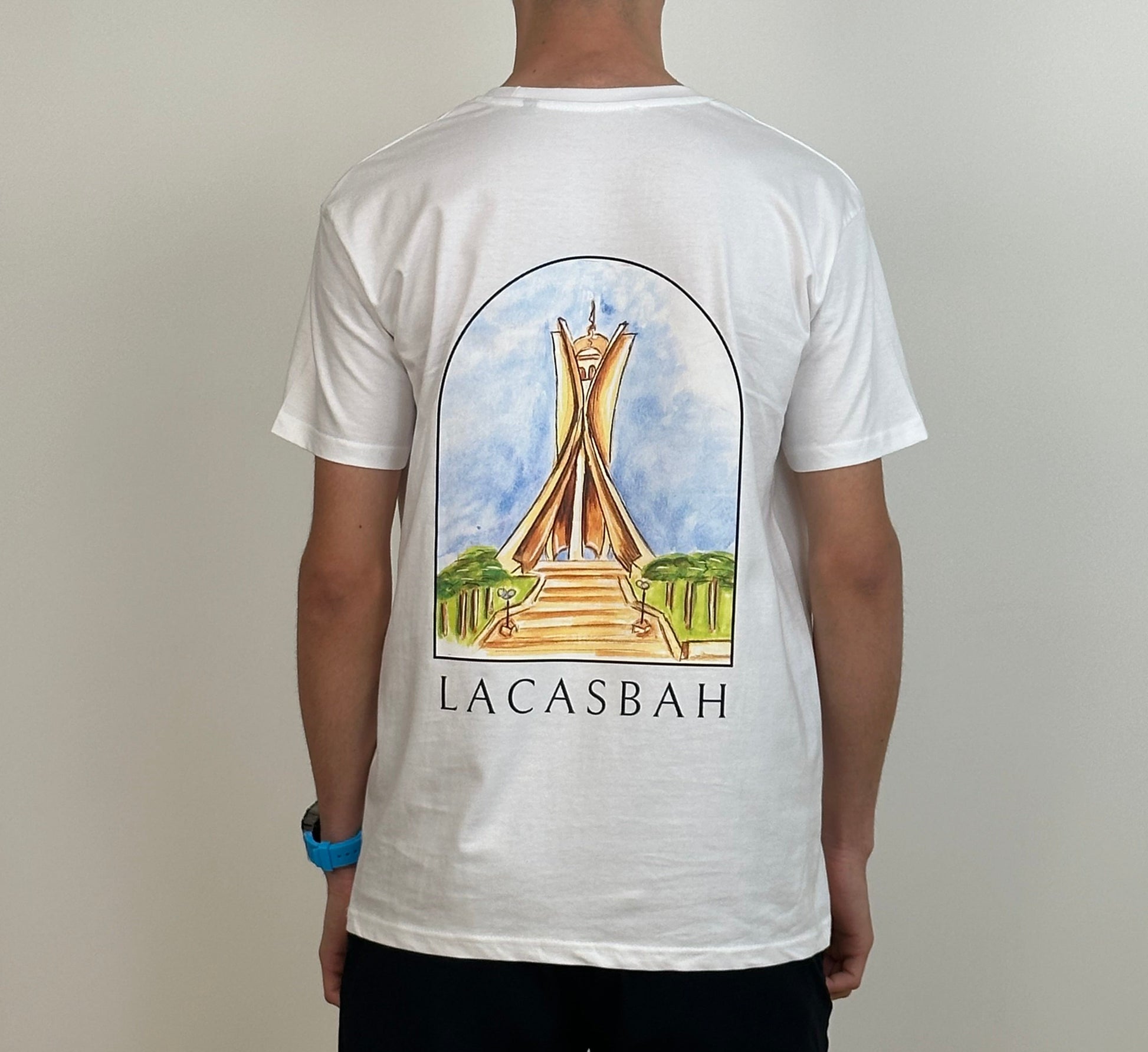 t-shirt blanc maqam chahid
