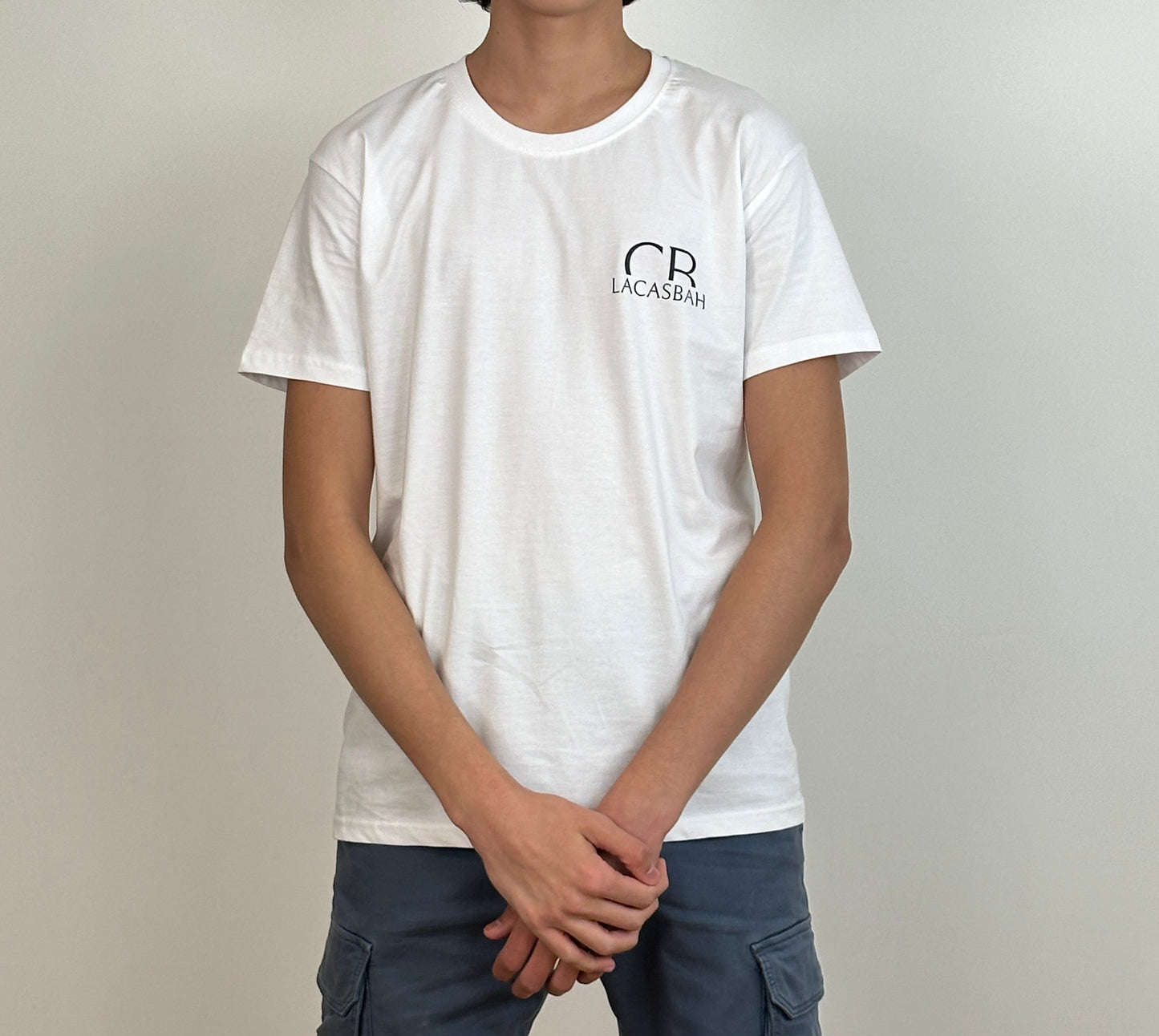 t-shirt blanc maqam chahid avant