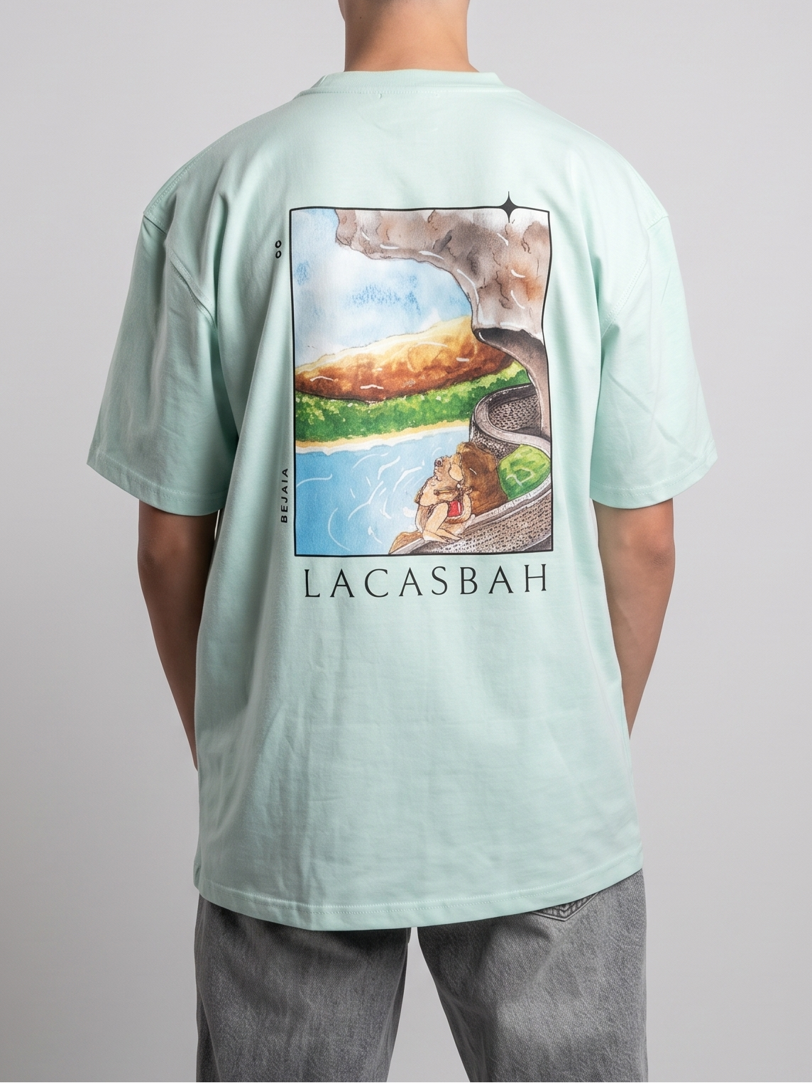 T-shirt Oversize Mémoire de Bejaïa