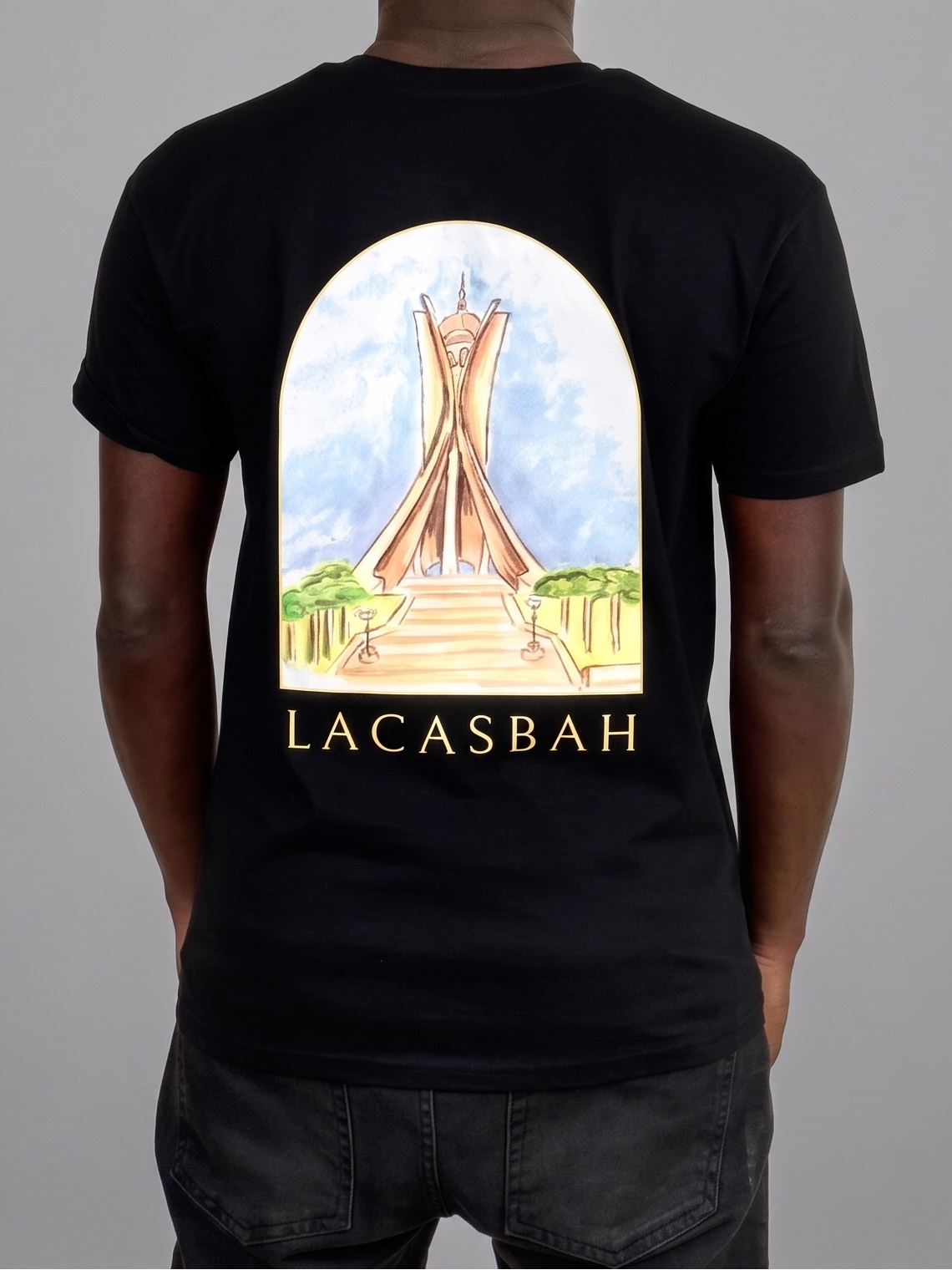 T-shirt noir Maqam Chahid - Mémoire d’Alger